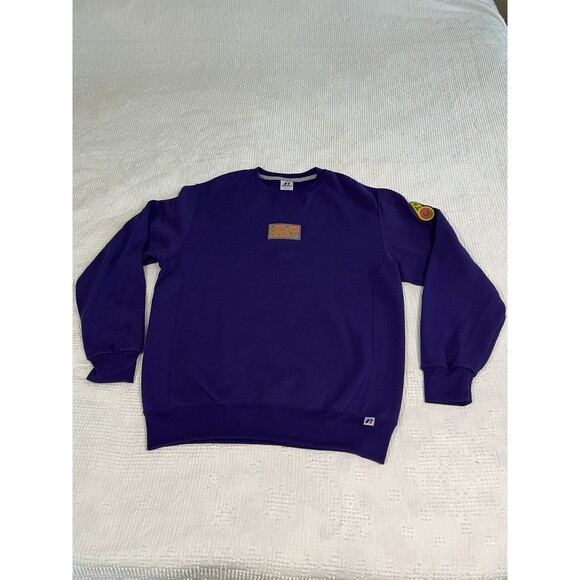 Chinatown Market Pullover Sweatshirt Mens Medium Purple Rare - Picture 1 of 7